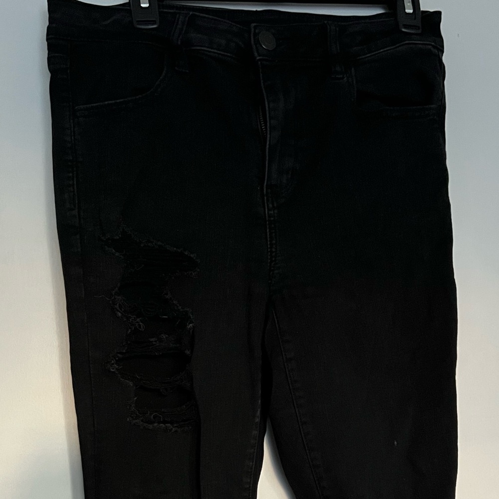 American Eagle stretch black skinny jeans